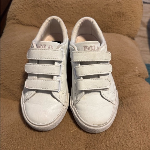 Polo Ralph Lauren Other - Polo by Ralph Lauren Kids White Sneakers Size 10.5